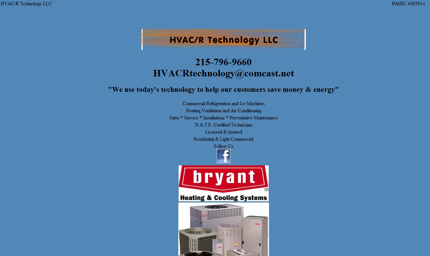"We use today's technology to help our customers save money & energy"